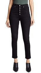 Olivia Exposed Fly High Rise Skinny Ankle - Licorice by Citizens of Humanity | 25 South Boutiques