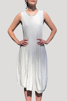 Sleeveless Midi Dress - Light Grey by Rundholz | 25 South Boutiques
