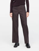 Chloe Stretch Linen Pants - Plum by Sarah Pacini | 25 South Boutiques