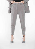 Linda Summer Chino Pants - Dark Brown by Masons — alternate view