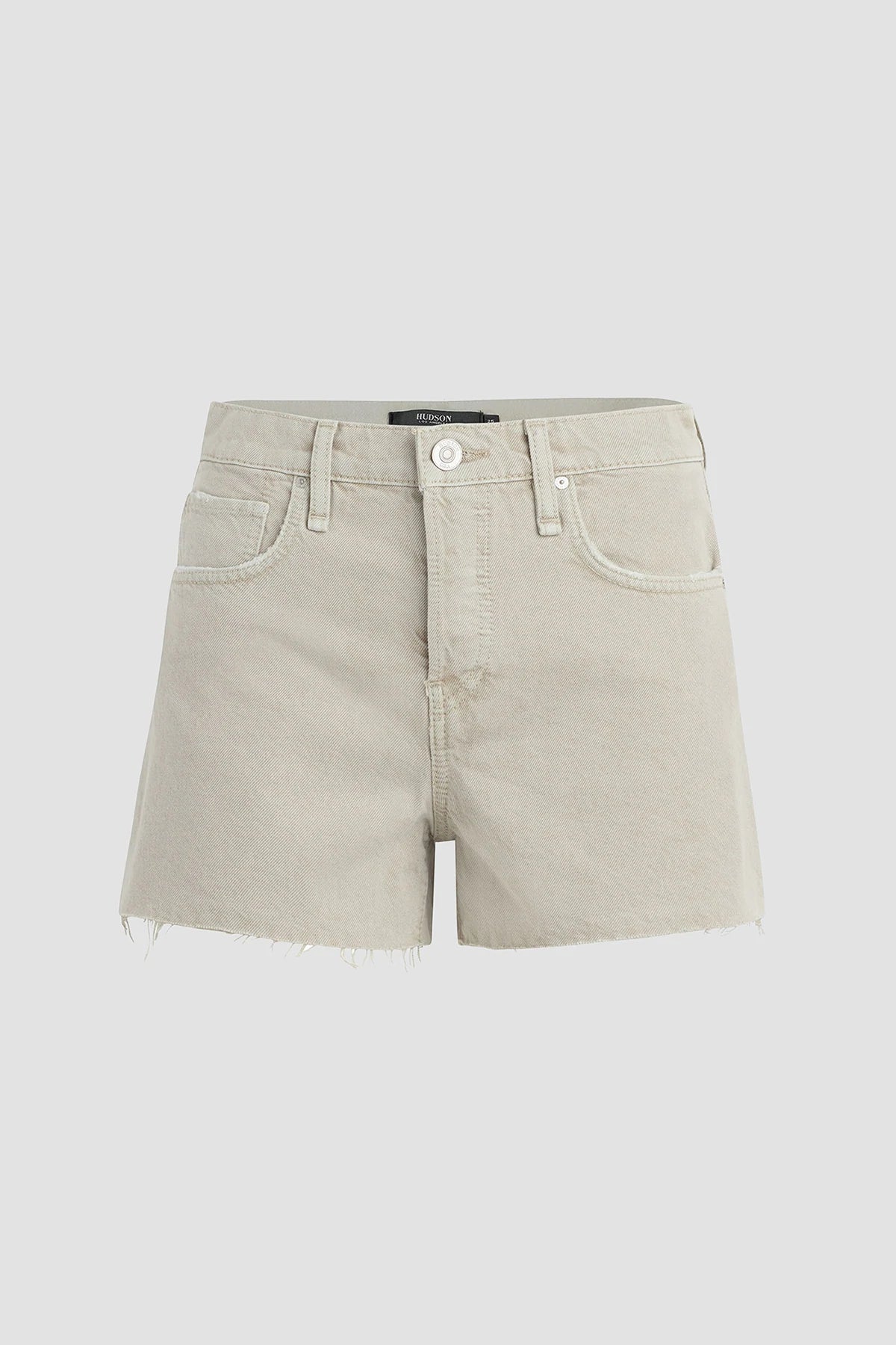 Lori High Rise Short - Distressed Peyote by Hudson — view 5