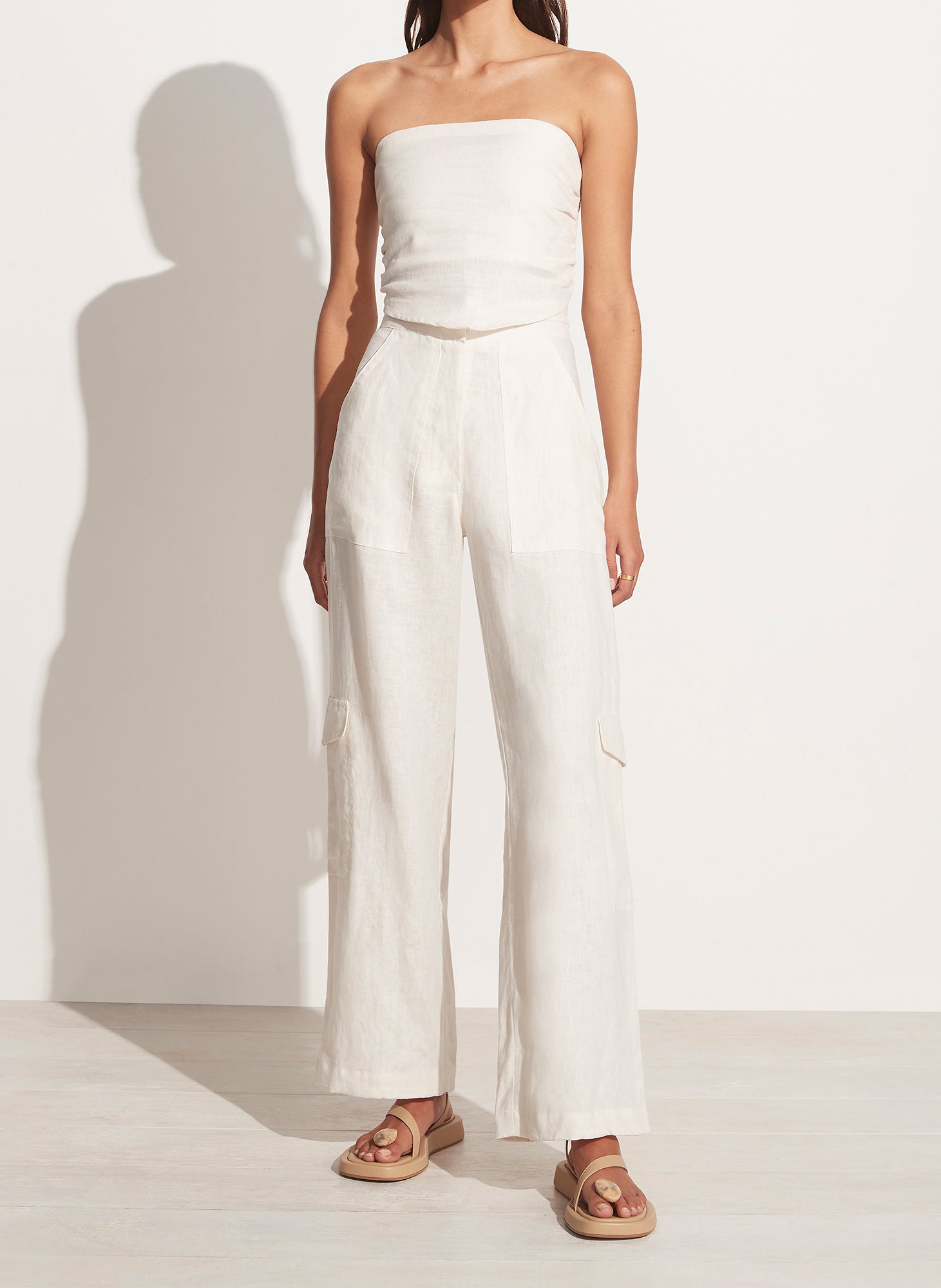 La Loza Top - Eggshell by Faithfull the Brand — alternate view