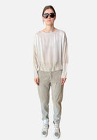 Fitted Trousers - Light Grey by Transit Par-Such | 25 South Boutiques
