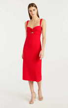 Luana Dress - Bright Crimson by Cinq A Sept | 25 South Boutiques