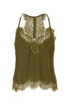 Lucy Crop Cami - Dark Olive by Gold Hawk | 25 South Boutiques