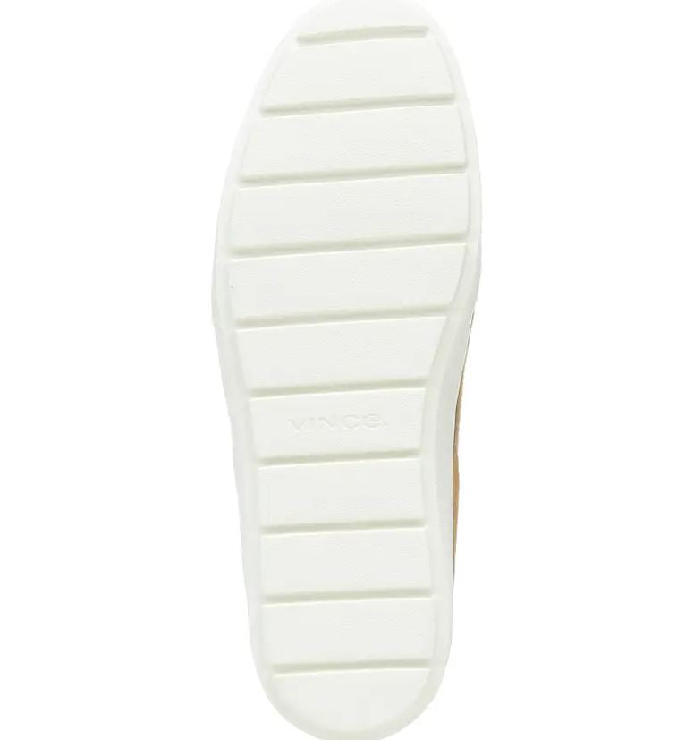 Warren Lug Water Resistent Sneaker - Tan Suede by Vince — view 4