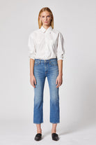 Remi High Rise Straight Cropped Jean - Lullaby by Hudson | 25 South Boutiques