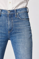 Remi High Rise Straight Cropped Jean - Lullaby by Hudson — view 4