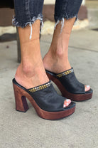 Luna Sandal - Black by Calleen Cordero — alternate view
