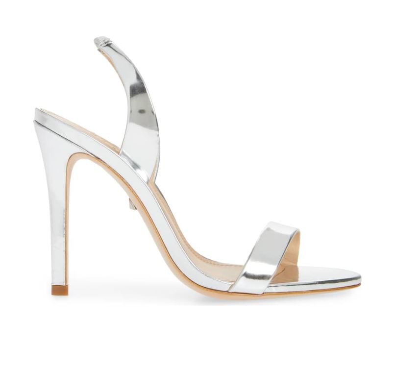 Luriane Sandal - Prata Silver by Schutz — view 4