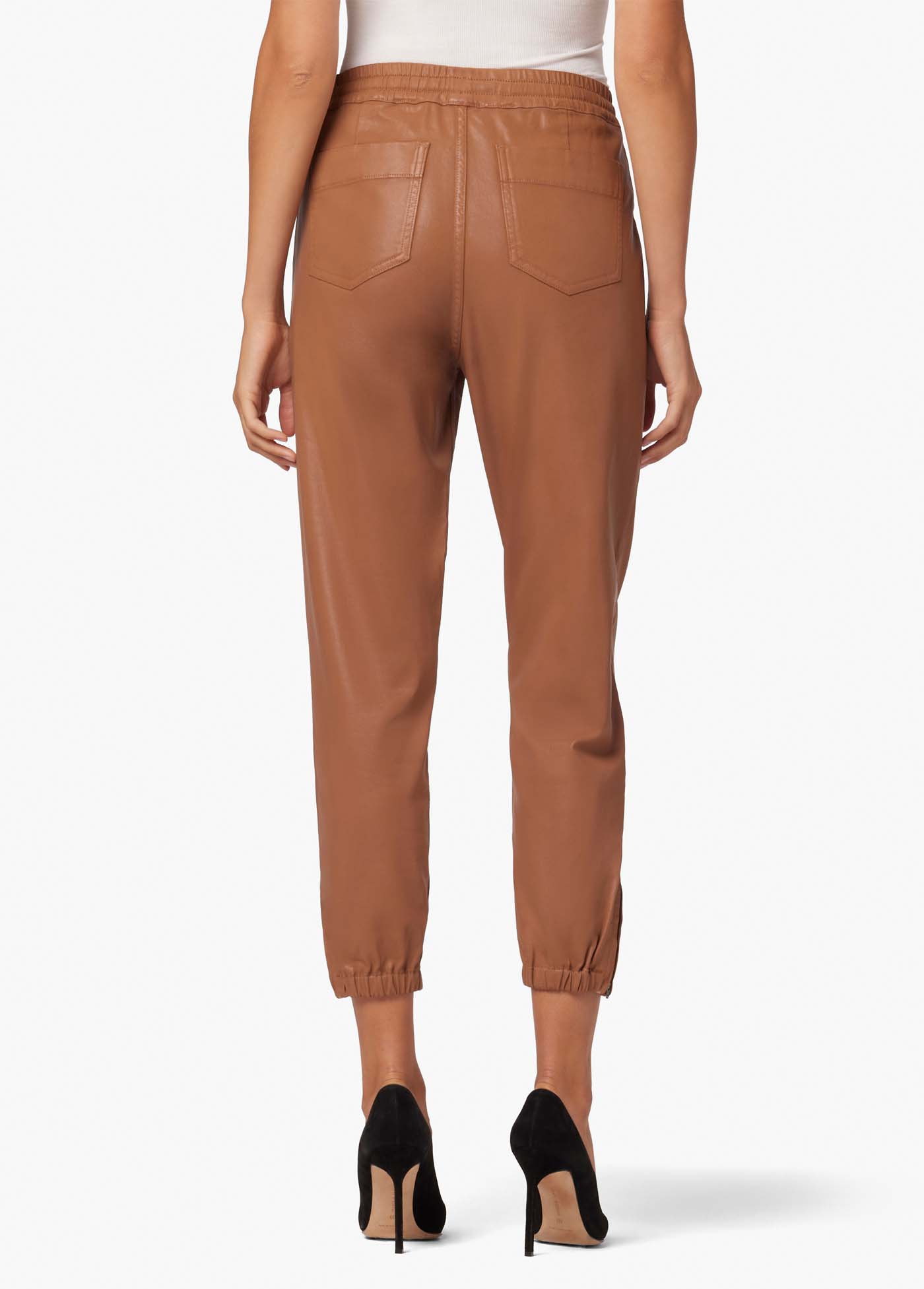 The Sienna Coated Jogger - Maple by Joe's Jeans — view 3