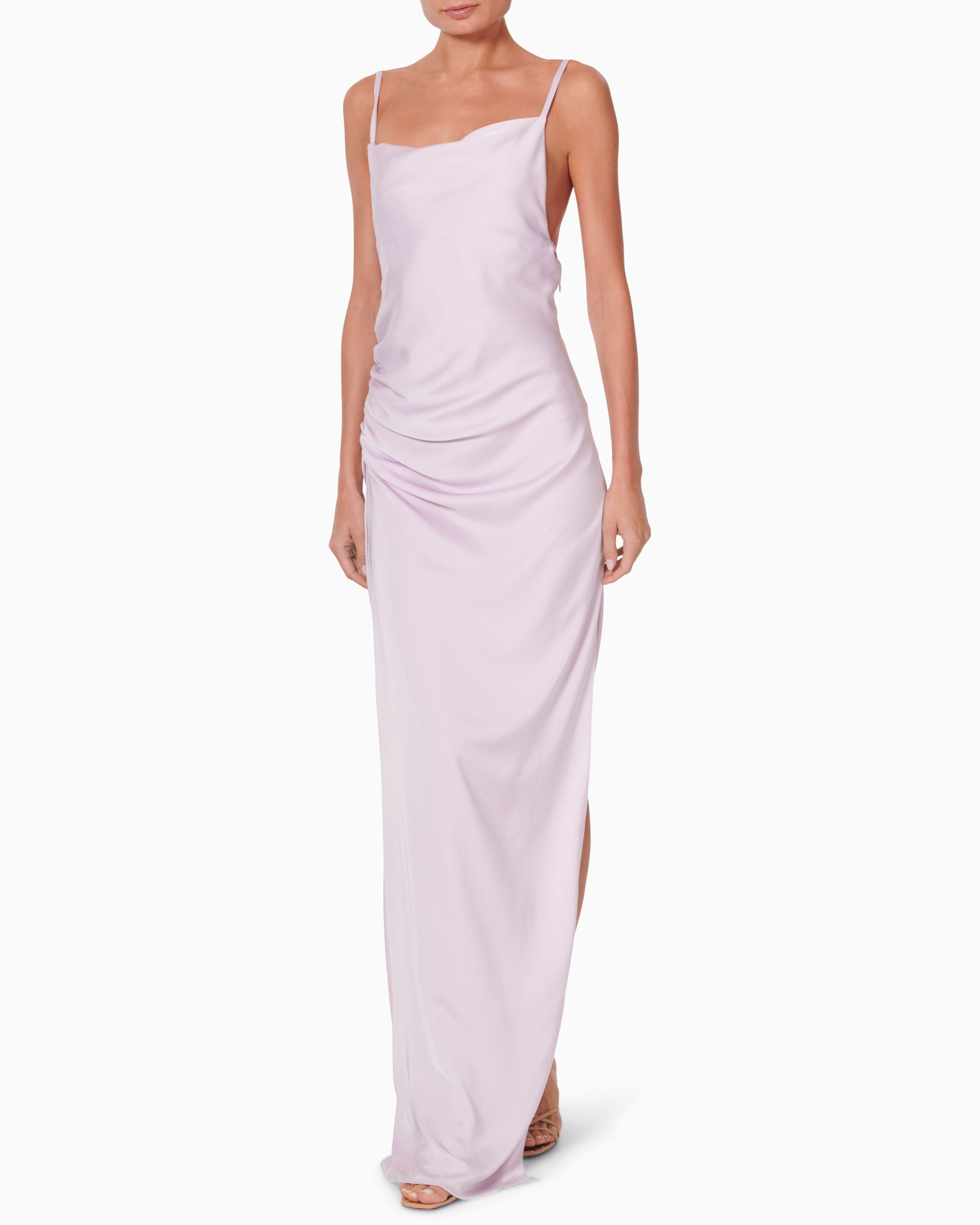 Marie Cowl Neck Maxi Dress - Pale Lavender by Ramy Brook | 25 South Boutiques
