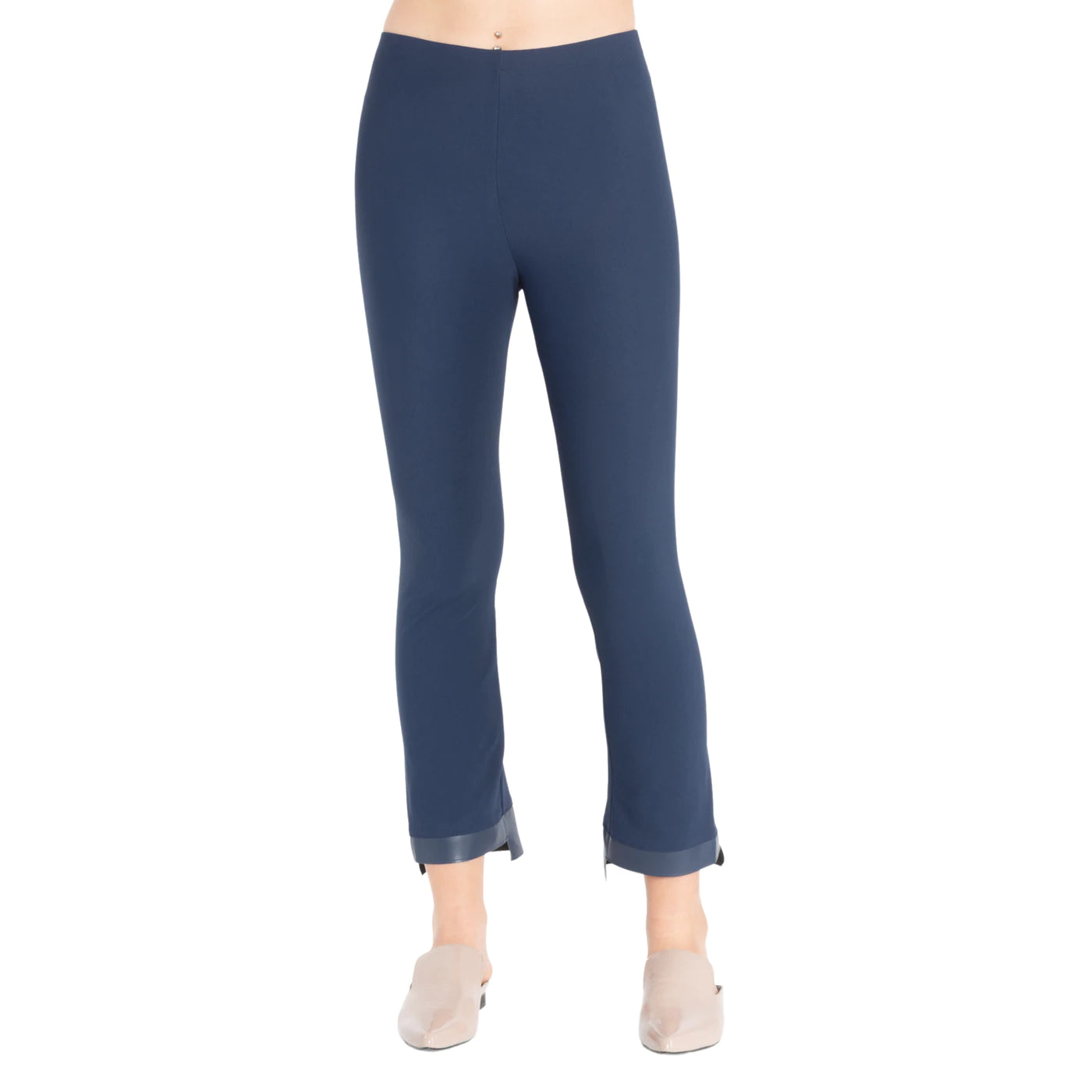 Olga Cropped Flare Pant - Marine by Elaine Kim | 25 South Boutiques