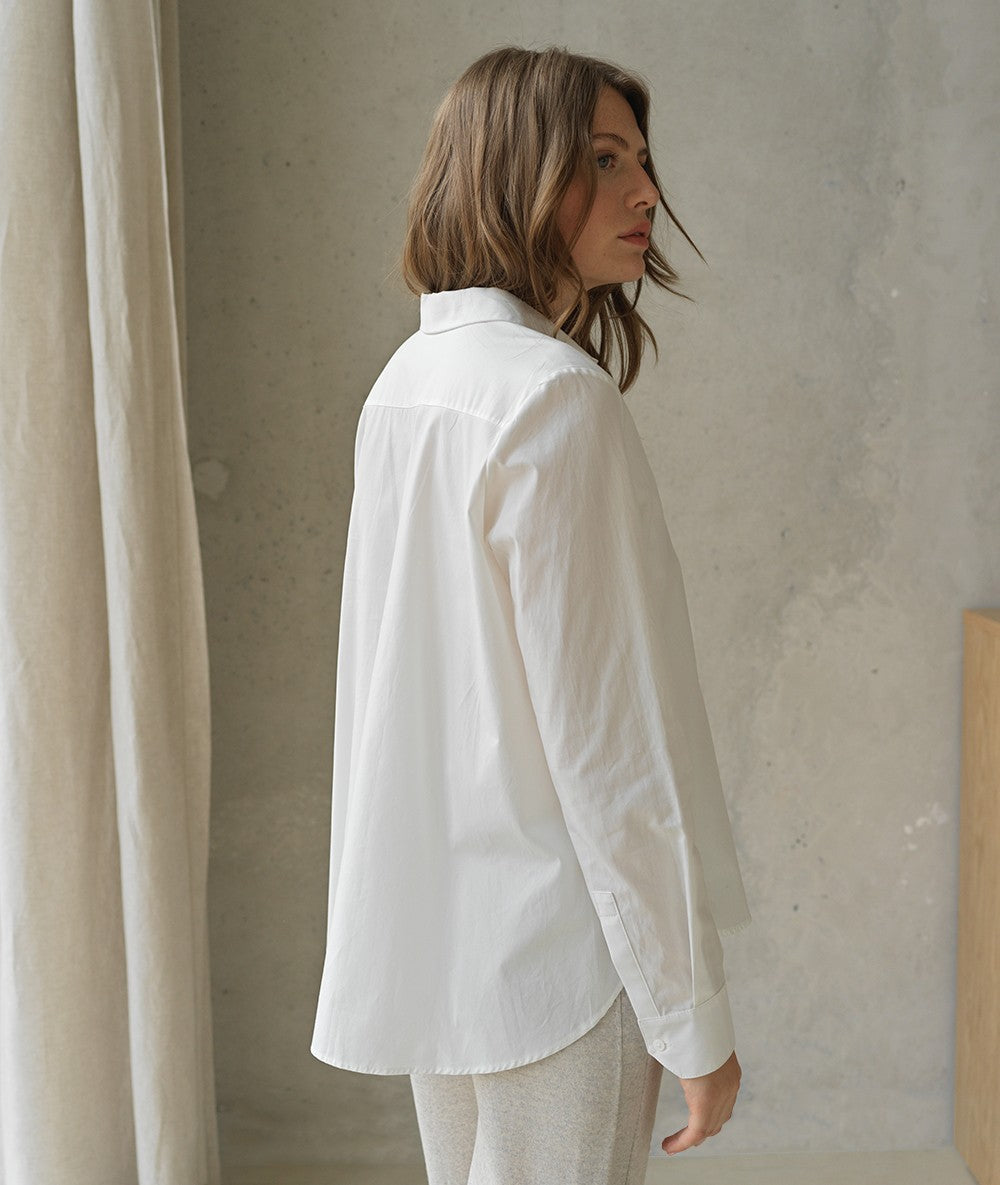 Masami Shirt - Optic White by Hana San — view 3