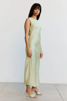 Crush Bias Tank Maxi Dress - Apple by Third Form — view 3