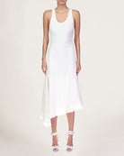 Mazie Racer Back Dress - Pristine by Halston | 25 South Boutiques