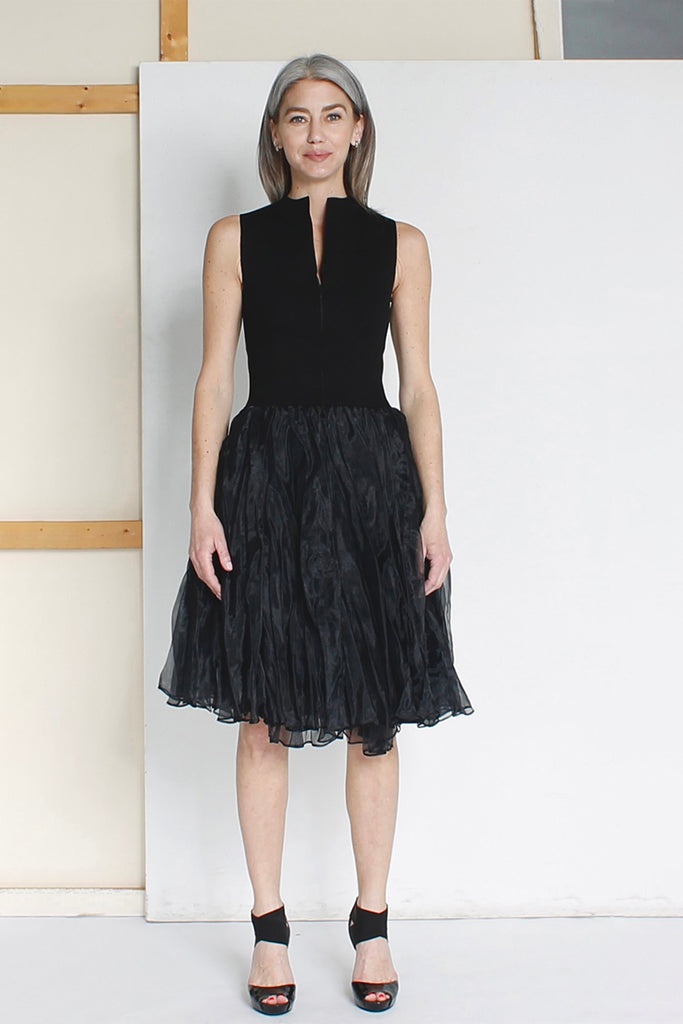 Megane Dress - Black by Marie Saint Pierre — view 3