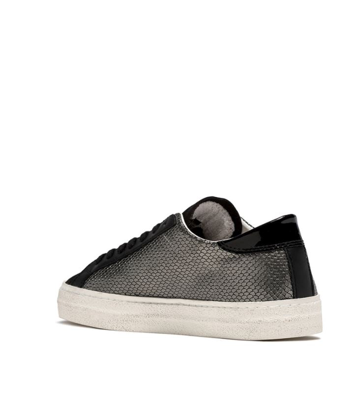Hill Low Roof Sneakers - Metal Gun by D.A.T.E. — view 4