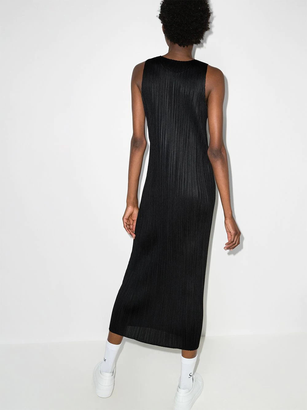 Basics Long Dress - Black by Issey Miyake — view 3