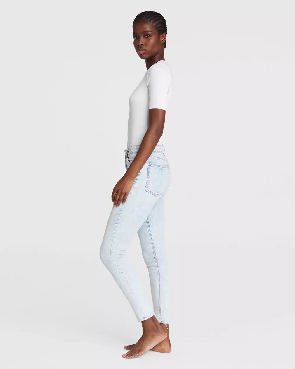Nina High-Rise Skinny- Mica by Rag & Bone — view 3