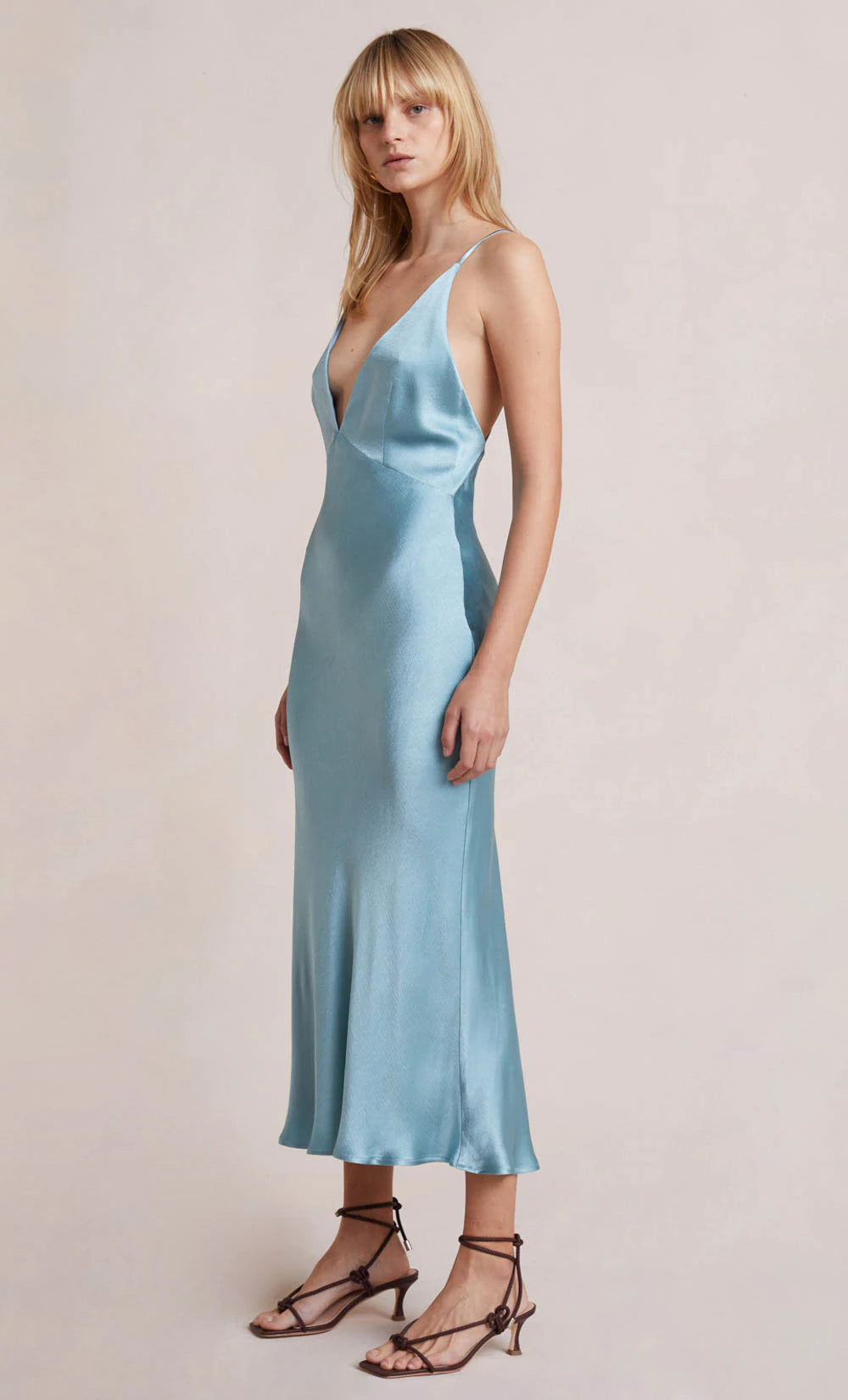 Marley Midi Dress - Sea Spray by Bec & Bridge — view 3