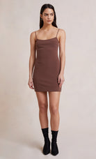 Ivy Mini Dress - Dark Chocolate by Bec & Bridge | 25 South Boutiques