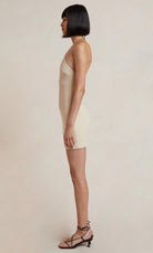 Iris Mini Dress - Macadamia by Bec & Bridge — view 3