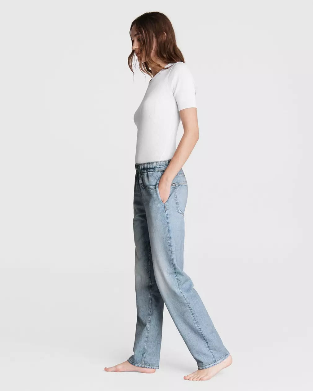Miramar Straight Leg - Tulip by Rag & Bone — view 3