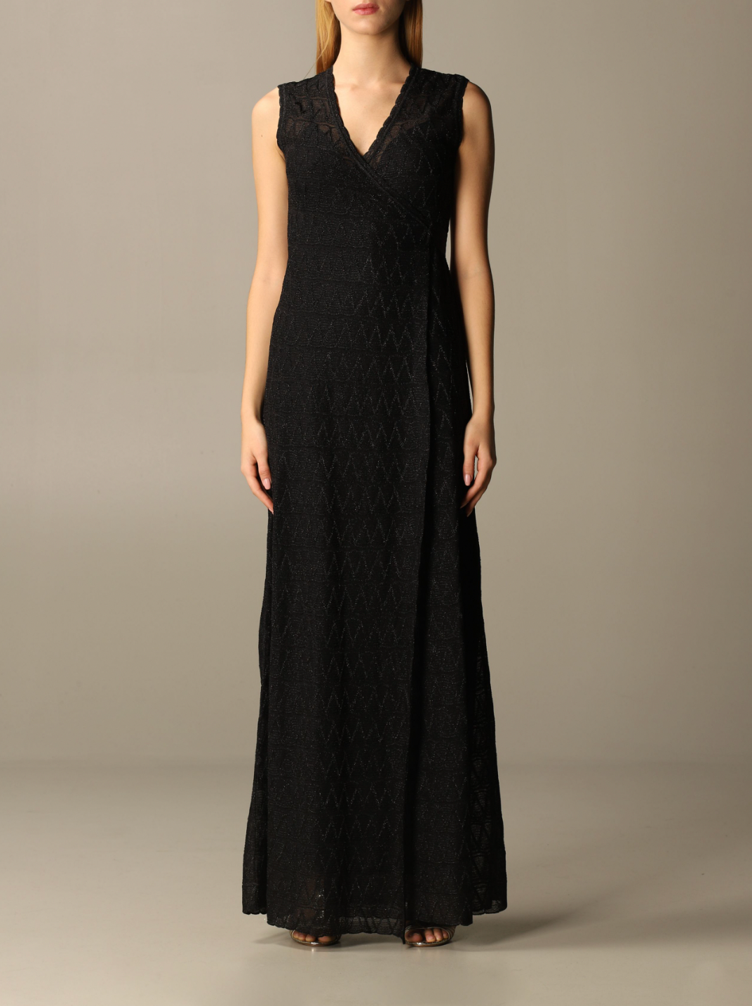 Maxi Dress - Black by Missoni — view 3