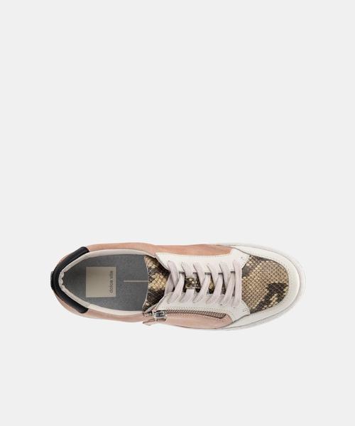 Miya Sneakers - Rose Multi Suede by Dolce Vita — view 6