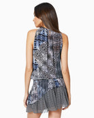 Printed Monae Dress - Snake Combo by Ramy Brook — view 3