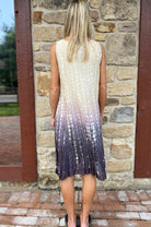 V Neck Dress - Moon by Viviana Uchitel — alternate view