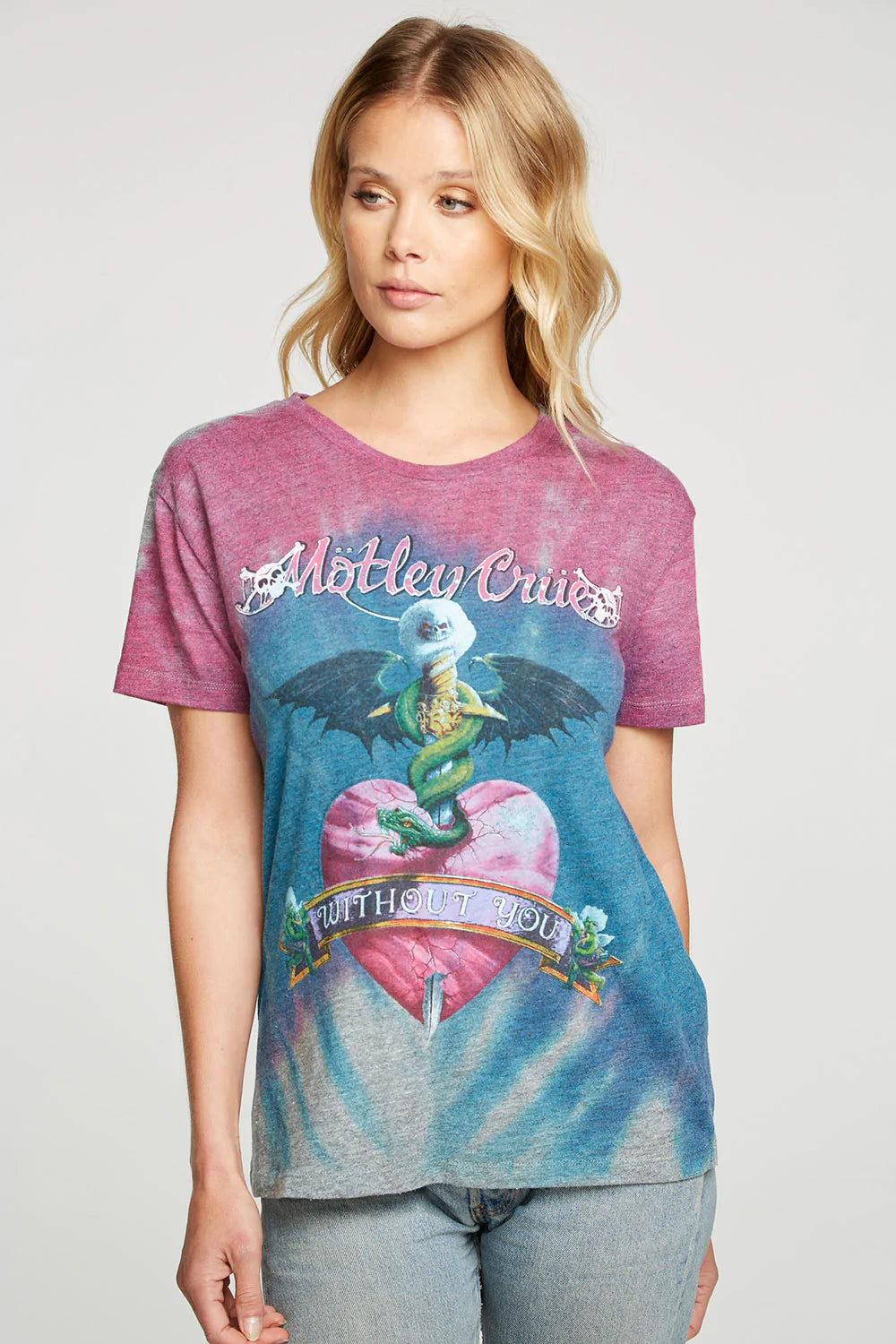 Motley Crue Without You Tee - Tie Dye by Chaser | 25 South Boutiques