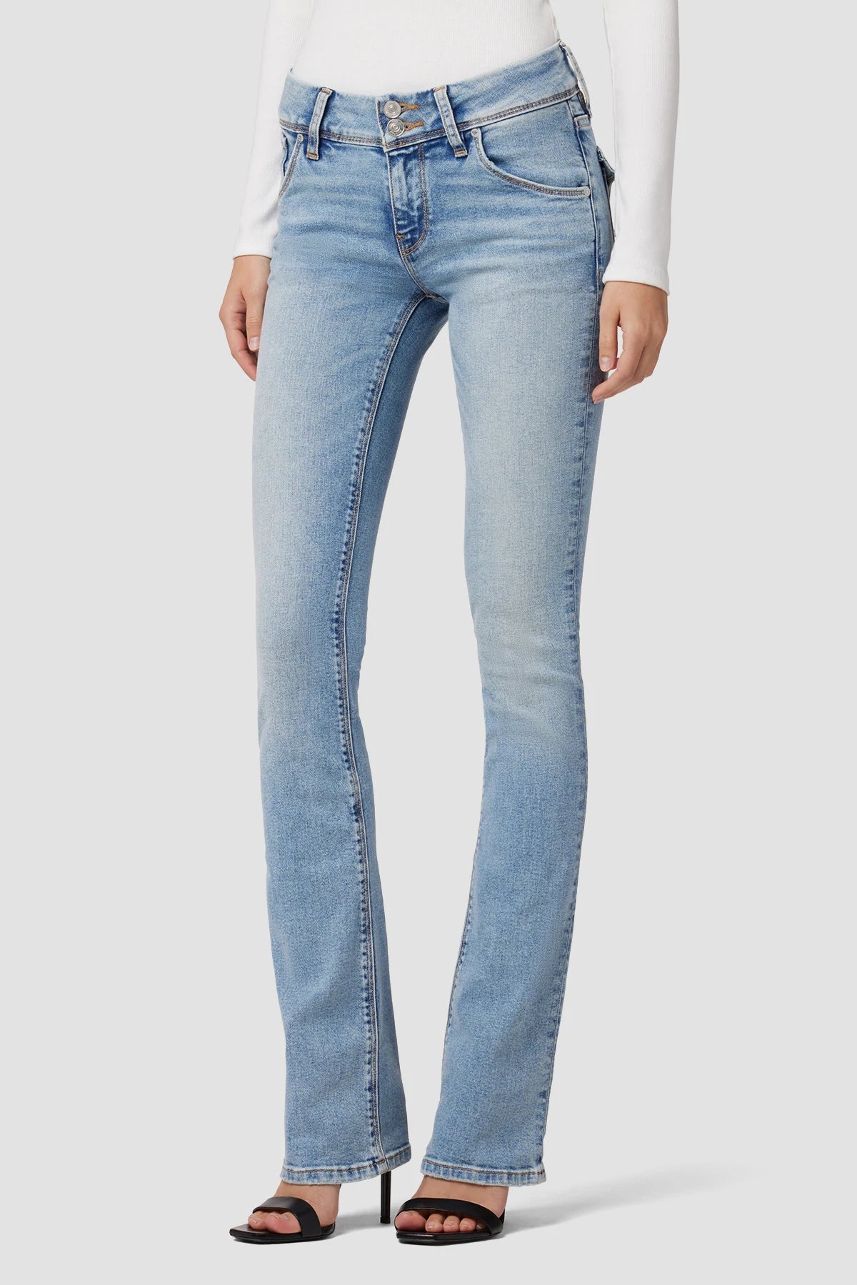 Beth Mid Rise Baby Bootcut - Motion by Hudson — alternate view