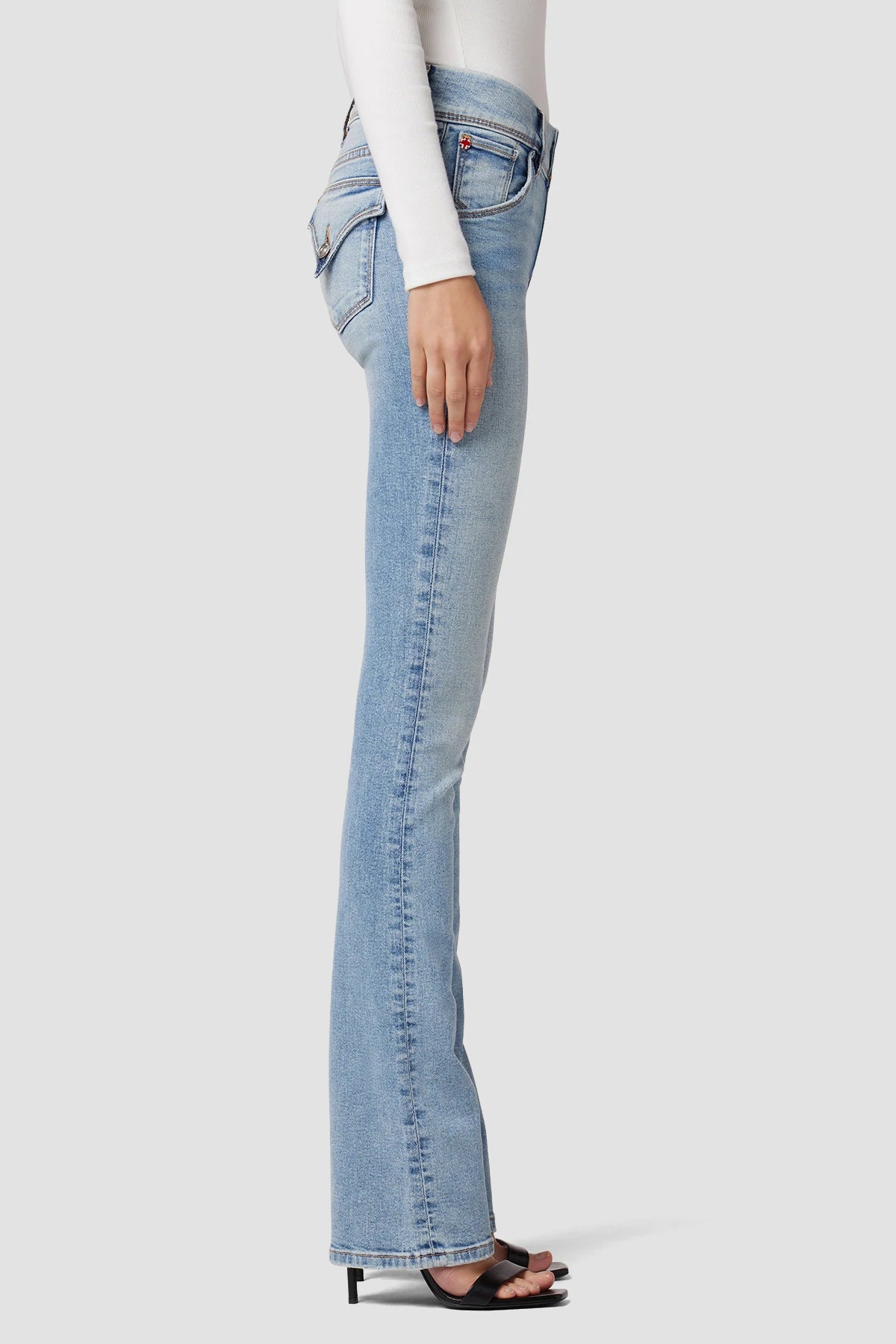 Beth Mid Rise Baby Bootcut - Motion by Hudson — view 3