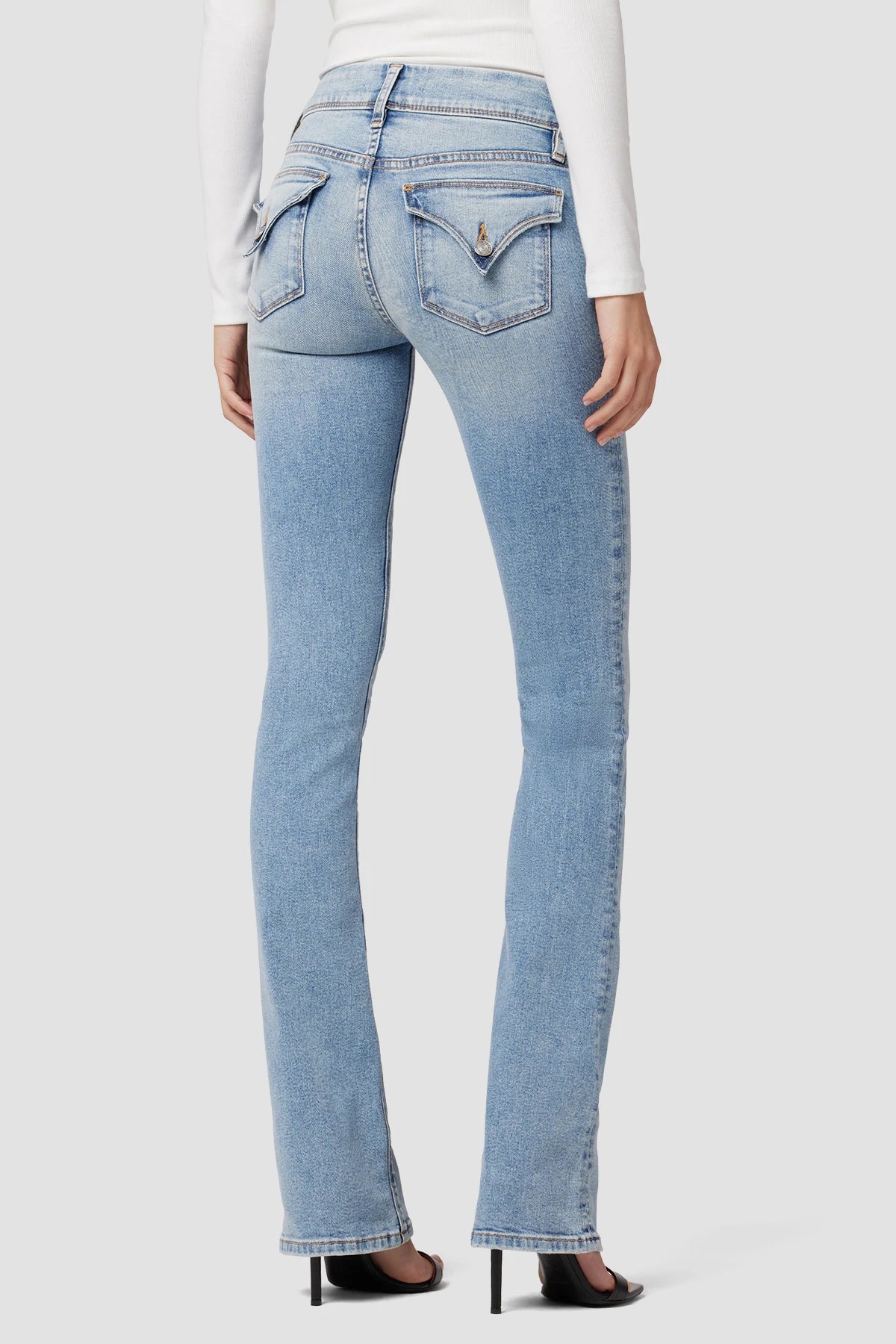 Beth Mid Rise Baby Bootcut - Motion by Hudson — view 4