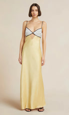 Nadia Bustier Maxi Dress - Straw / Ivory by Bec & Bridge | 25 South Boutiques