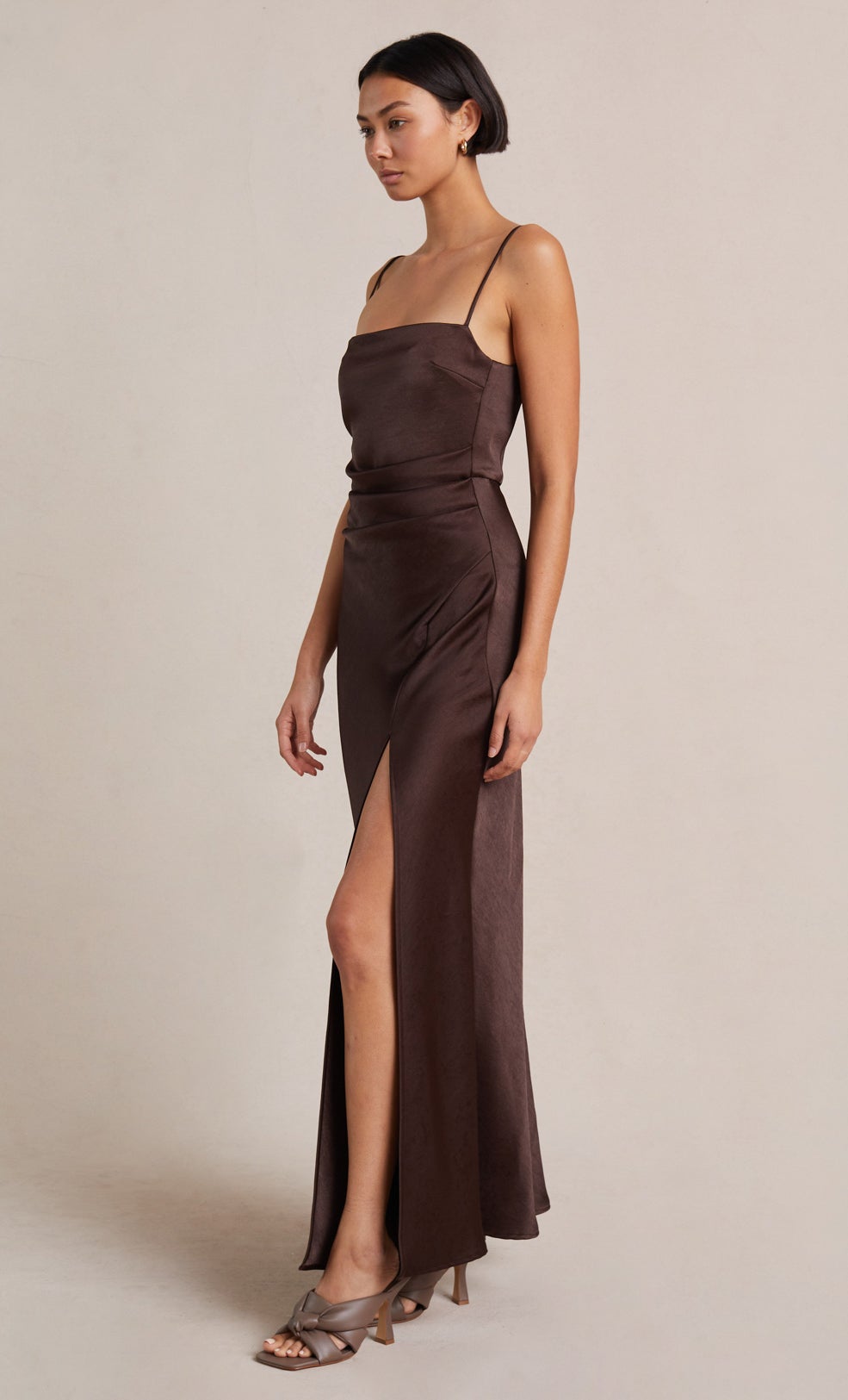Nadia Maxi Dress - Chocolate by Bec & Bridge — alternate view