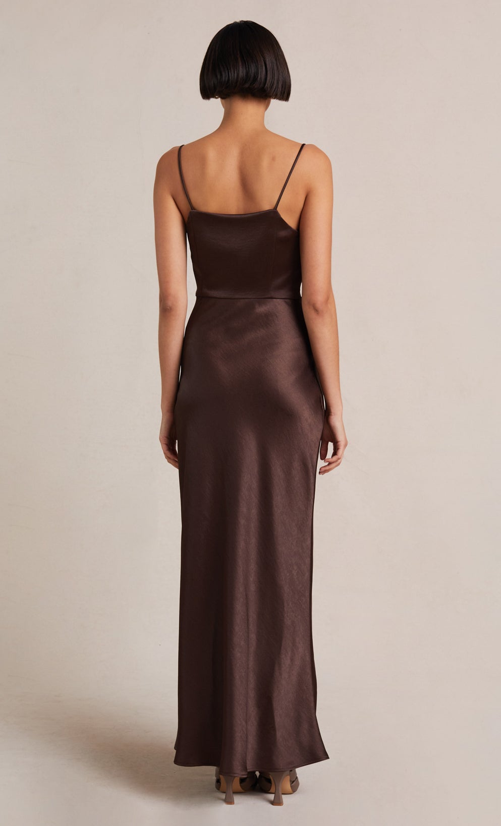 Nadia Maxi Dress - Chocolate by Bec & Bridge — view 4