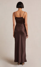 Nadia Maxi Dress - Chocolate by Bec & Bridge — view 4