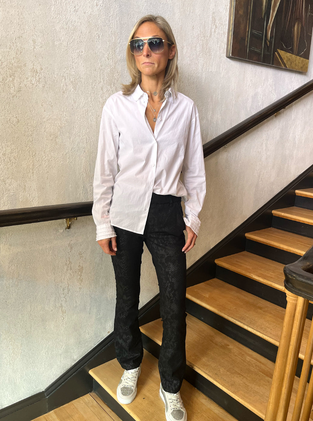Nansi Pants - Black Python by Bevy Flog — view 3