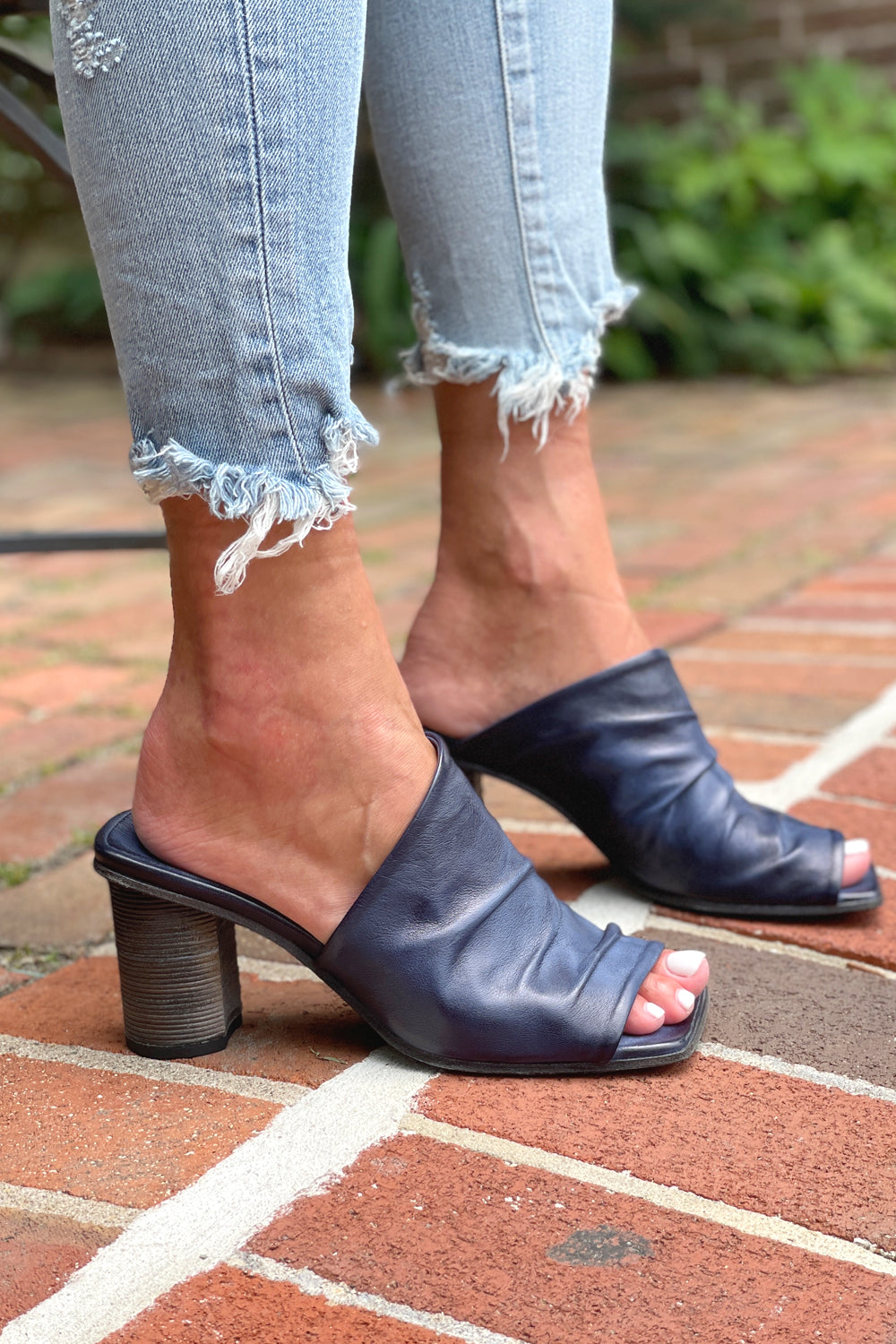Sandal - Navy by Shoto — alternate view