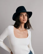 Floppy Brim Fedora - Navy by Rag & Bone — alternate view