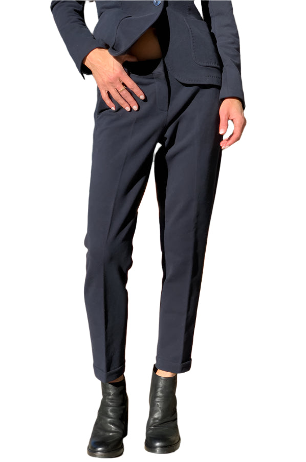 Tailored Pants - Navy by Circolo — alternate view
