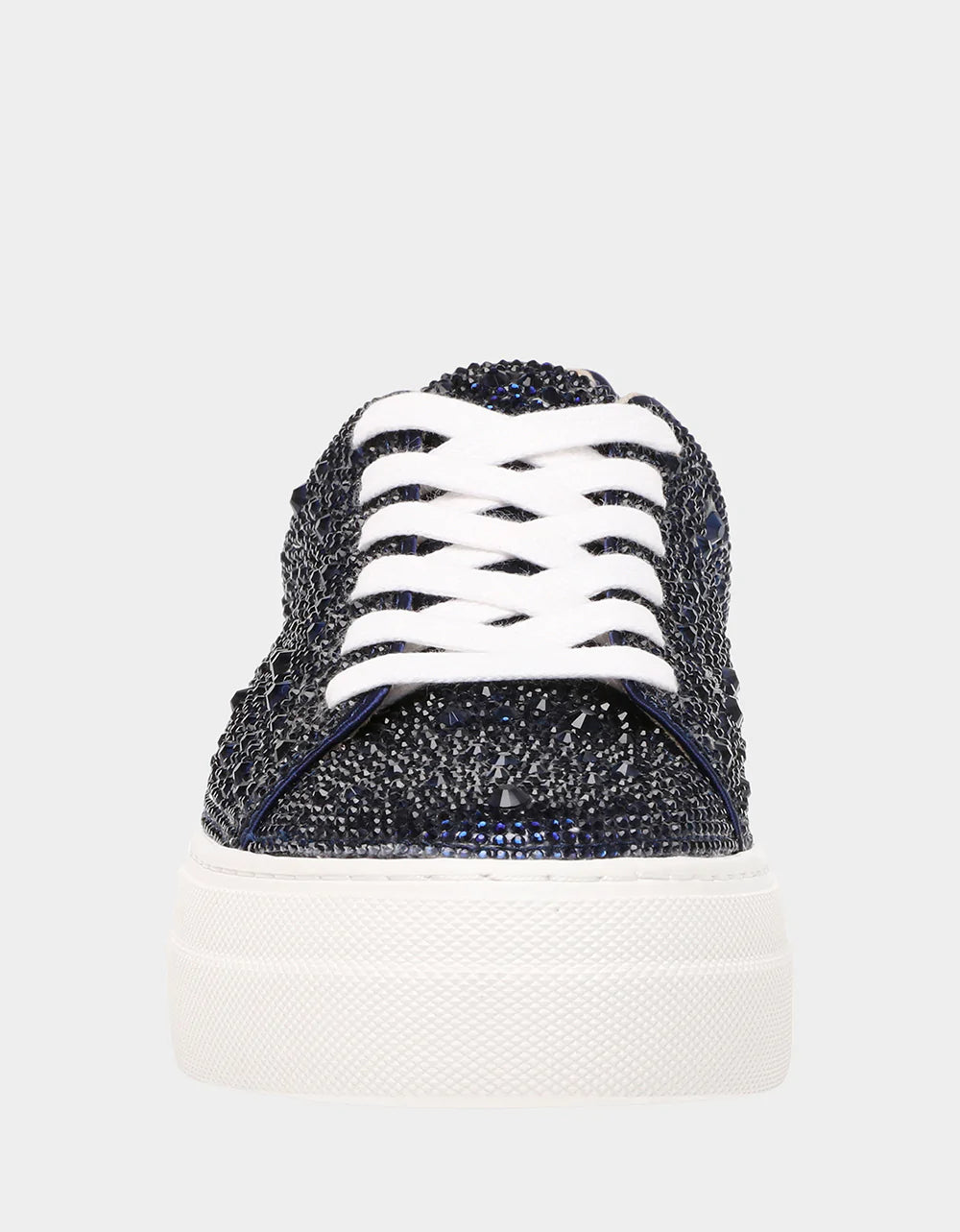 Sidney Sparkle Sneaker - Navy by Betsy Johnson — alternate view