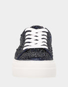 Sidney Sparkle Sneaker - Navy by Betsy Johnson — alternate view