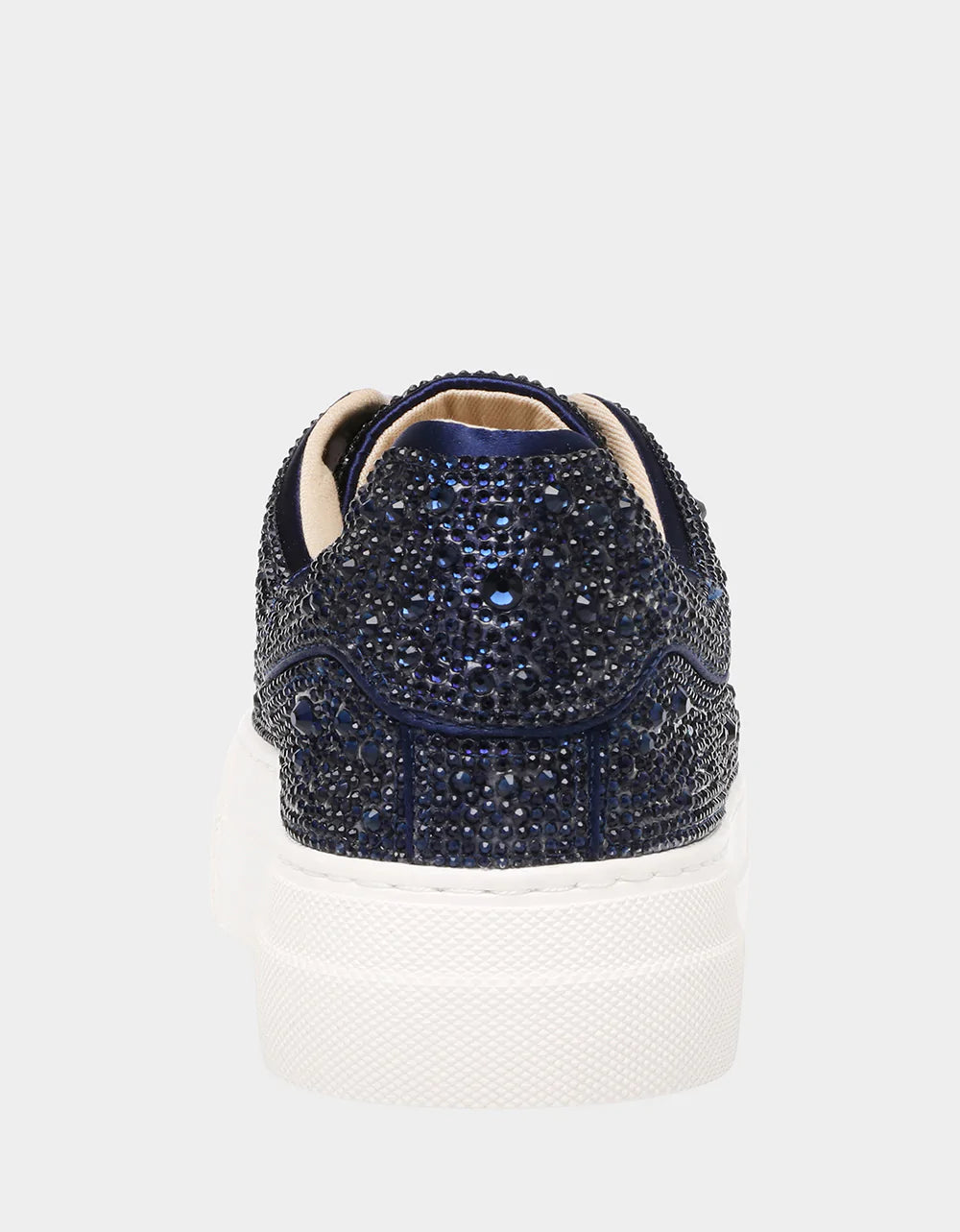 Sidney Sparkle Sneaker - Navy by Betsy Johnson — view 4