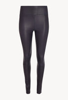 Ankle Leather Legging - Navy by SPRWMN — view 4