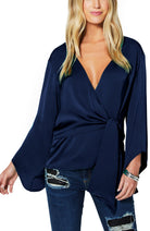 Cassandra Top - Navy by Ramy Brook | 25 South Boutiques