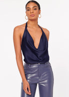 The Jackie Top - Navy by Cami NYC | 25 South Boutiques